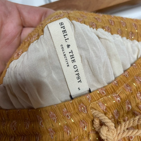 Spell & The Gypsy Collective | NWT Coco Lei Midi Skirt in Caramel Small - Picture 8 of 14